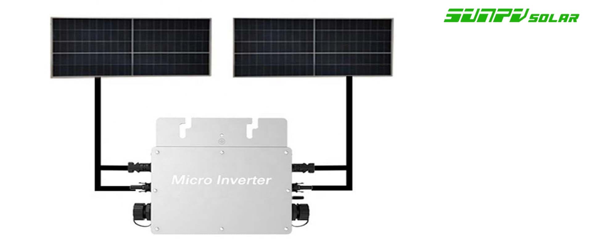 Solar micro inverter 300w 500w 600w 800w 1000w 1200w 1500w 1800w 2000w 2400w 2800w gird wifi app