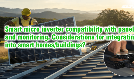 Smart micro inverter compatibility with panels and monitoring. Considerations for integrating into smart homes/buildings?